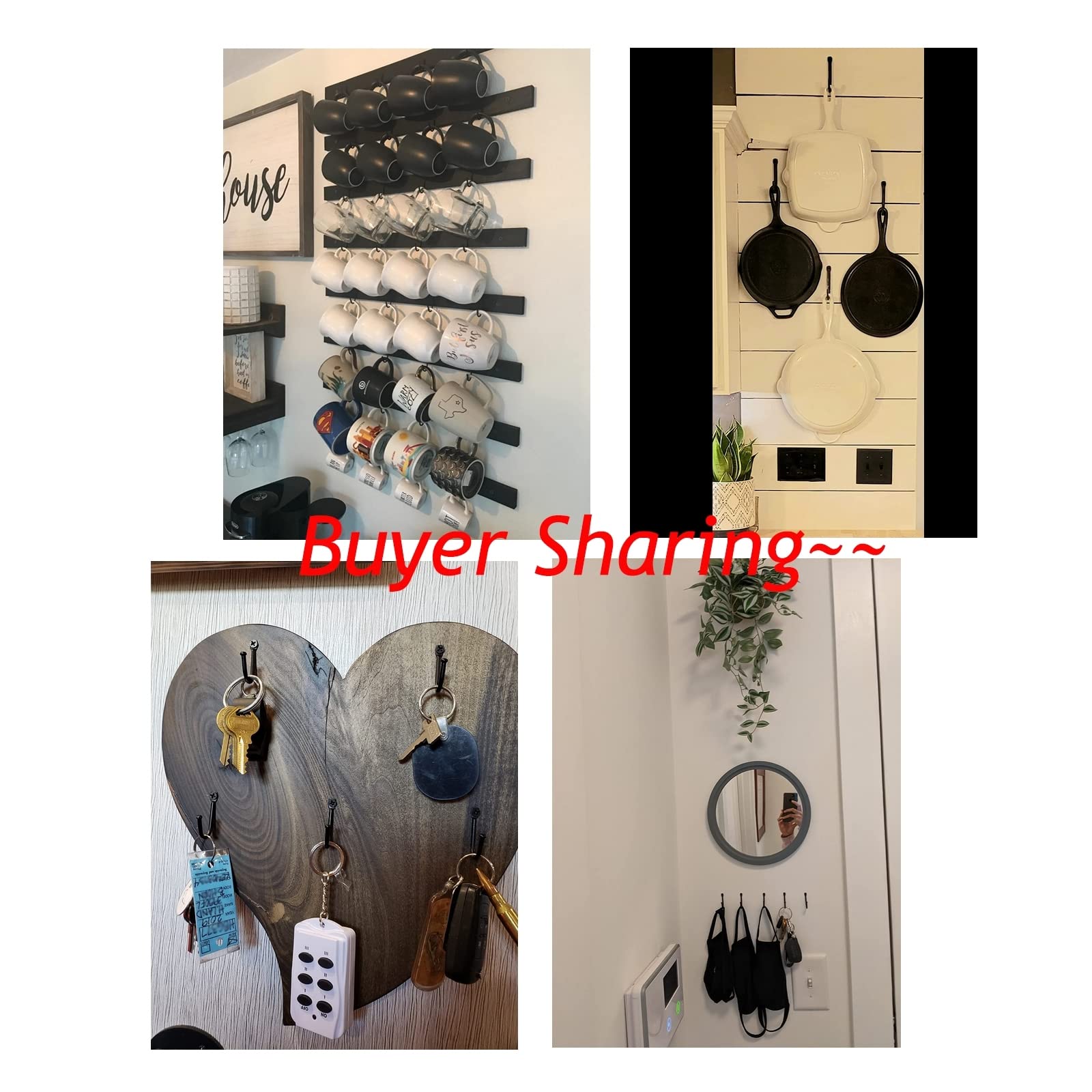 Amazon.co.jp: Antrader アーリーアメリカン シングルアイアンフック