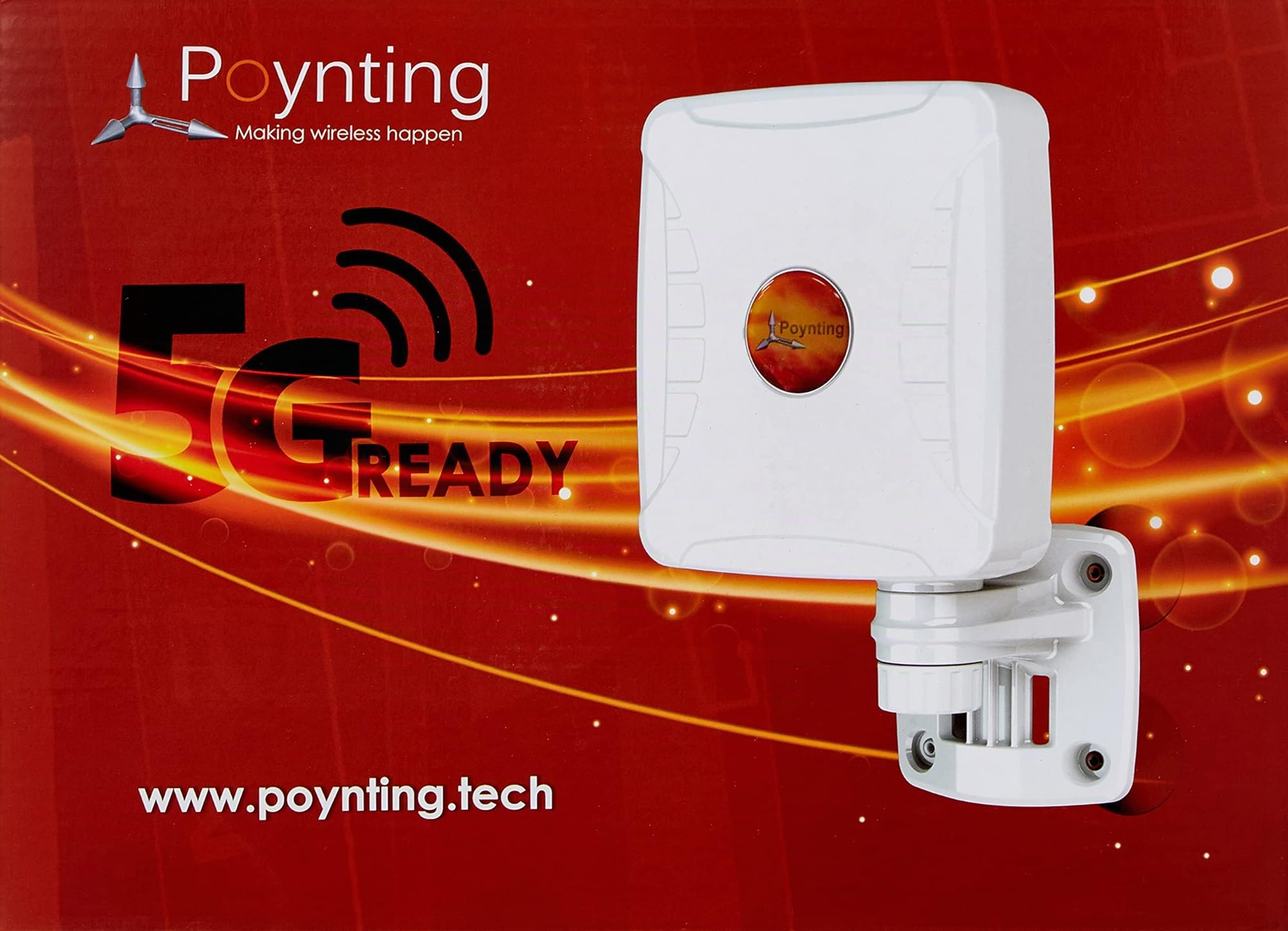 Poynting – Antenne extérieure omnidirectionnelle XPOL-1 V2 5G 3dBi polarisée LTE 2x2 MIMO, blanc