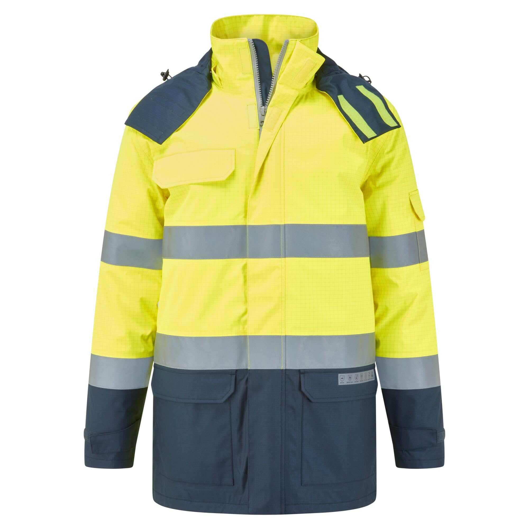 Portwest FR617 Bizflame Rain Plus Hi-Vis Contrast FR Winter Jacket