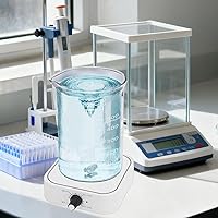 Vista 3 de Fockety Magnetic Stirrer, Powerful Electric Mixer for Liquid Mixing, Automatic Stirring Function, Portable and Efficient, with Silent Operation for