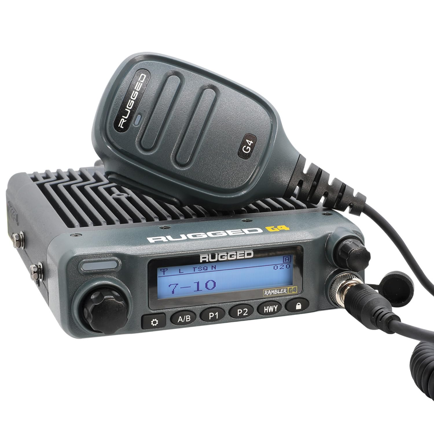 Amazon.com: Rugged Radios Rambler G4 GMRS Mobile Radio Long Range