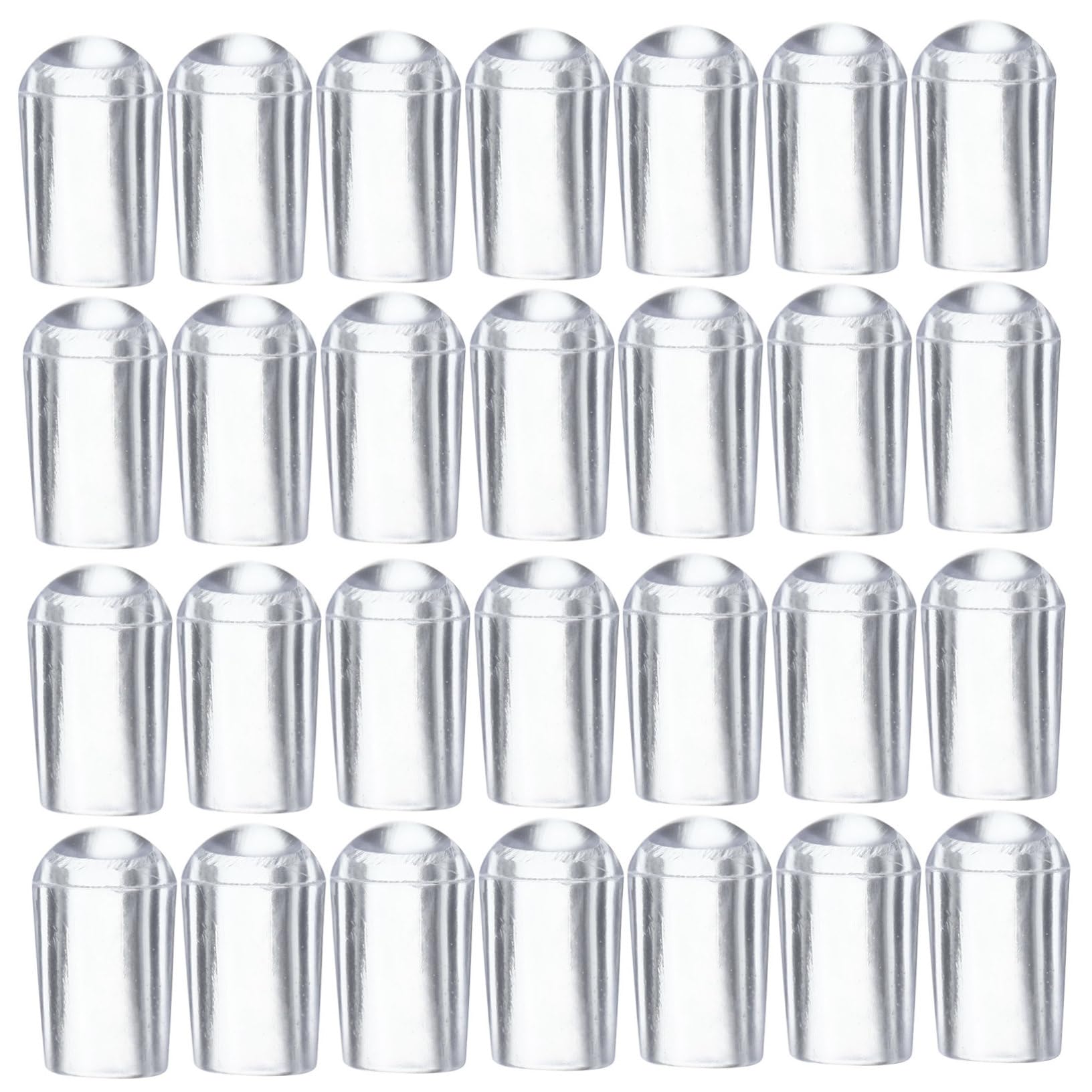 COSMEVIVI Hanger Hooks End Caps 100 Pcs Wire Thread Protectors Rack Tip Protectors End Cover for Hook Protective Caps for Hanger