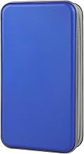 alavisxf xx CD Case Hard, 96 Capacity Plastic Portable Travel CD Case Protective Zipper DVD Case Holder Disc Car Storage W...