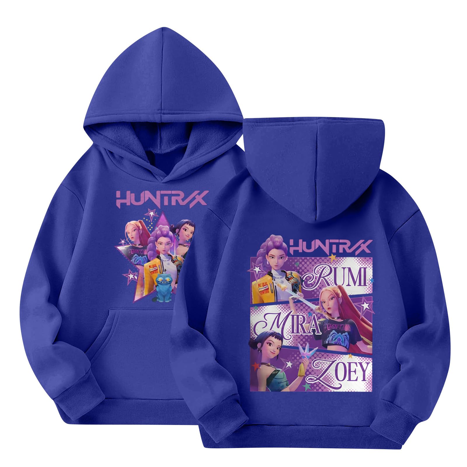 Genérico Sudadera KPOP Niña,2026 Carnaval Sudadera con Capucha Moda Anime con Estampada de música Manga Larga Sudaderas Cómodo Y2K para Niña de 2 a 14 Años — view 5