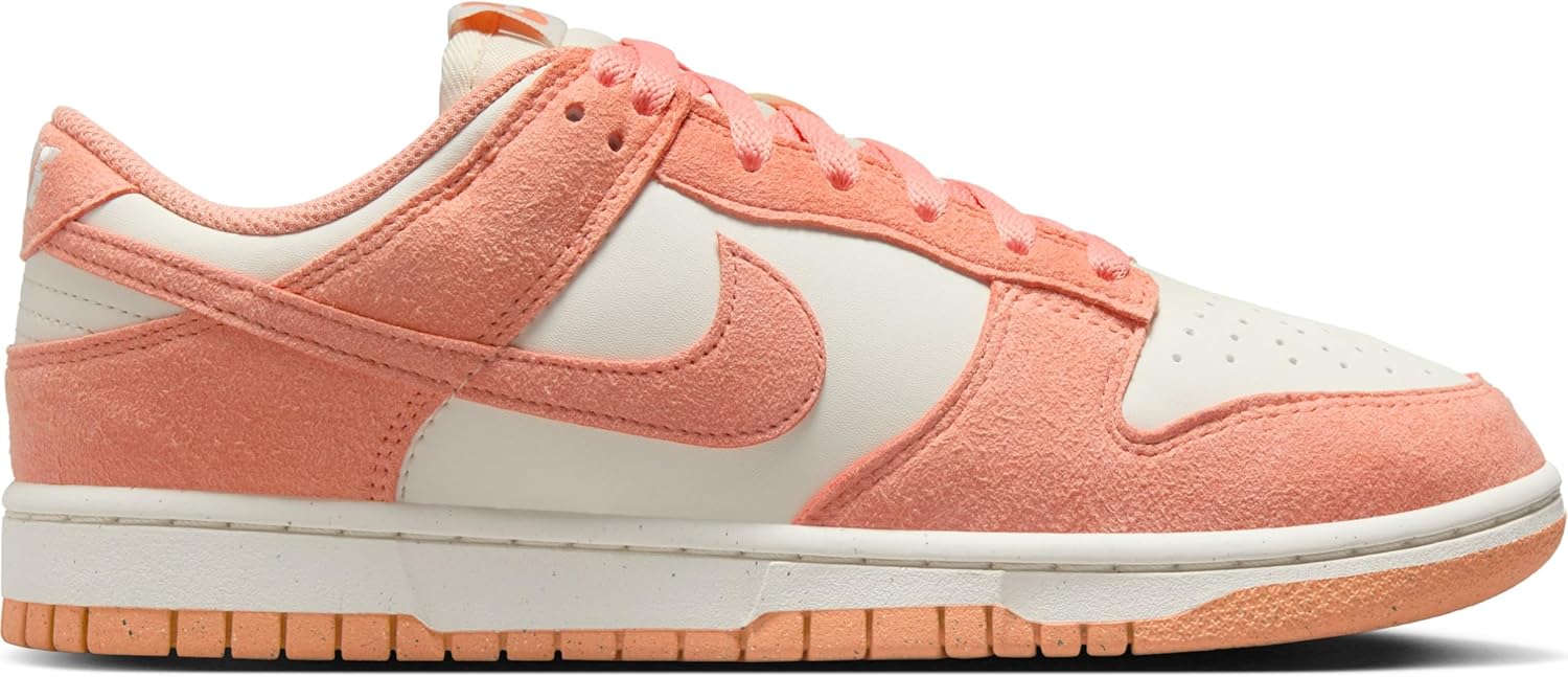 Nike Dunk Low Women's Shoes (HJ7673-003, Soft Pearl/White/Apricot Agate) - Image 6