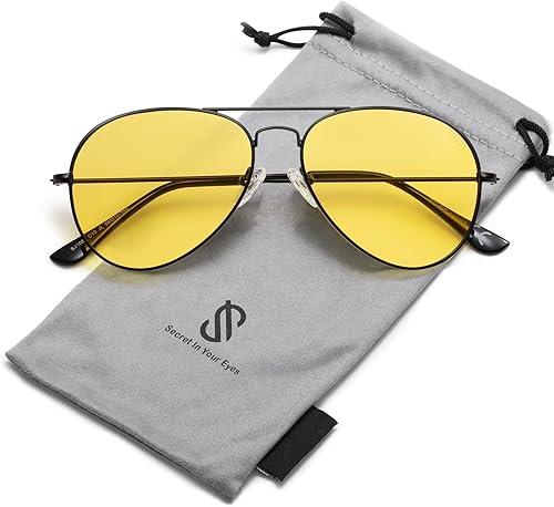 Miniatura 8 de SOJOS Classic Aviator Polarized Sunglasses for Men Women Vintage Retro Style Negro