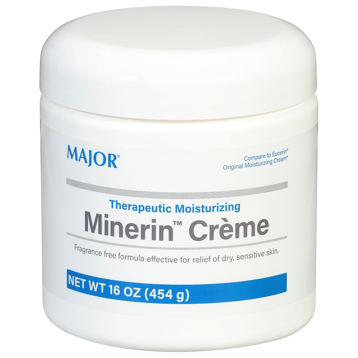 MAJOR Therapeutic Moisturizing Minerin Créme – Body Cream Moisturizer for Dry Skin – Fragrance-Free – 16 Oz. (1 Pack) MAJOR Therapeutic Moisturizing Minerin Créme – Body Cream Moisturizer for Dry Skin – Fragrance-Free – 16 Oz. (1 Pack)