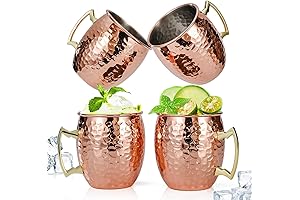 Moscow Mule Mugs Set of 4