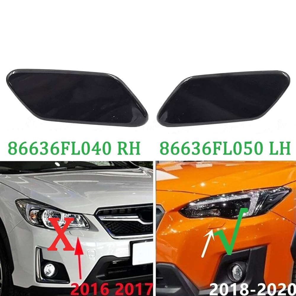 Amazon.co.jp: ヘッドライトウォッシャーノズルカバー ヘッド