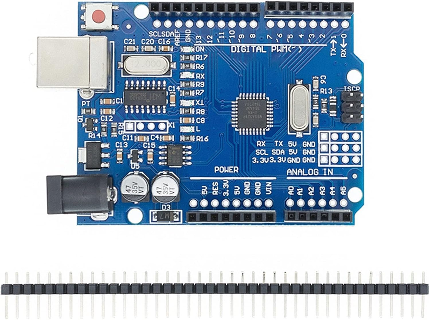 Amazon.com: EWNICE UNO R3 Development Board 328P CH340 CH340G for ...