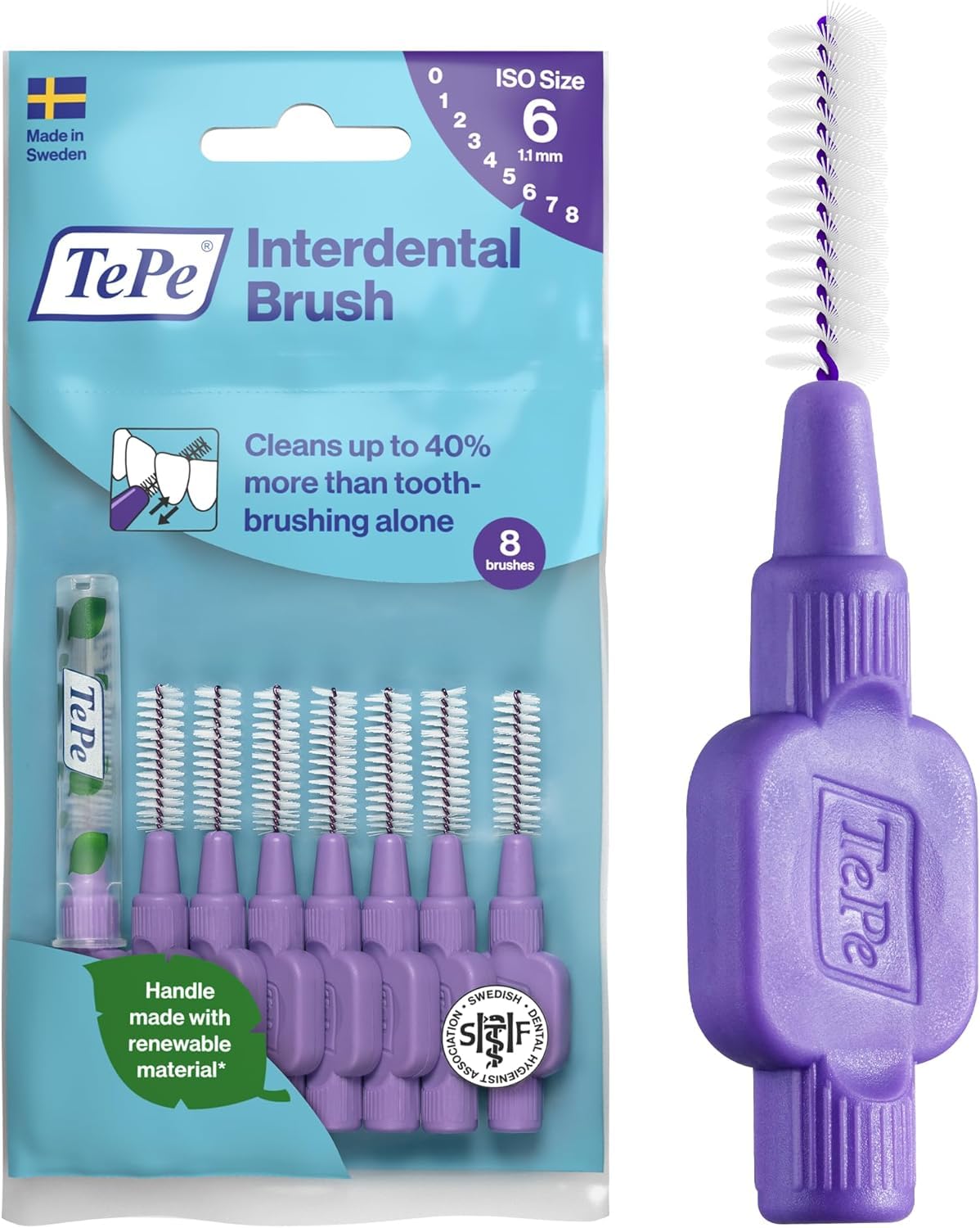 TePe Interdental Brushes - Clean Teeth Gaps -8