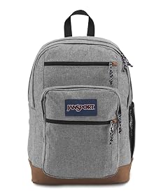 JanSport Cool Backpack with 15-inch Laptop Sleeve - Large Computer Bag Rucksack with 2 Compartments Ergonomic Straps Grey
