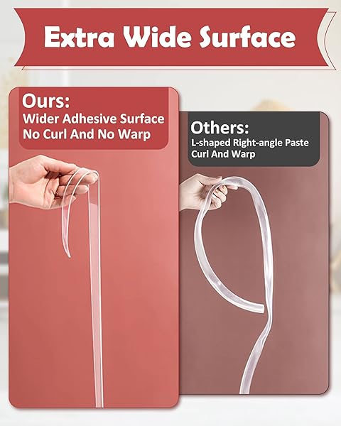 Loiion Protectores Esquinas Bebes Transparente, 3m Pre-Adhesivo Extra Fuerte Cinta Nano Tape, Multifuncional Protectores para Esquinas y Bordes, Protección para los Bordes y Esquinas del Bebé - 3