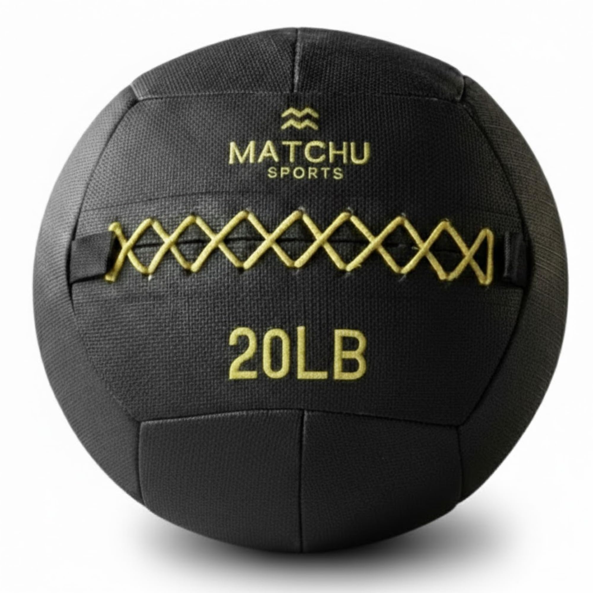Matchu Sports | Wall Ball | Disponibile in 6 KG (14LB) e 9 KG (20 LB) | Nero