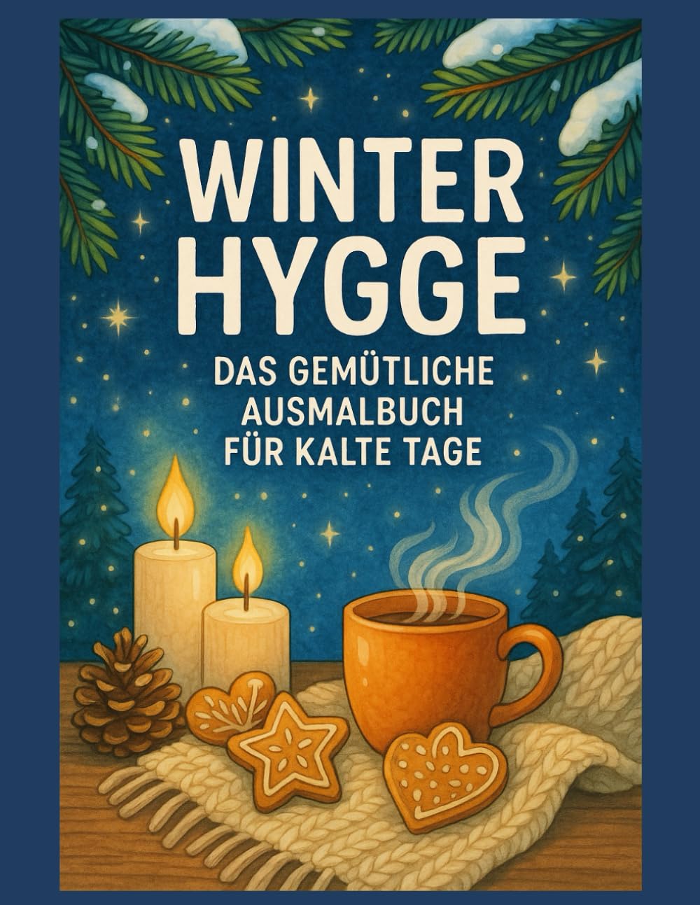 Winter Hygge: Das gemütliche Ausmalbuch für kalte Tage