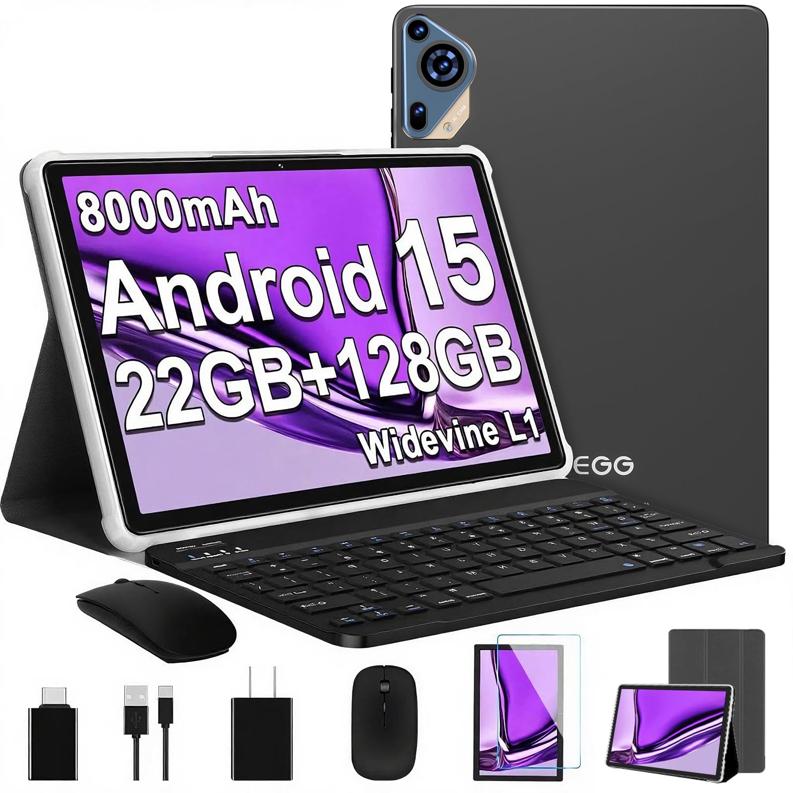 【美品】Calsky Android 15 タブレット 10.1インチ Amazon.com : Callsky-Tech 10 Inch Tablet, Android 15 Tablets, 12GB