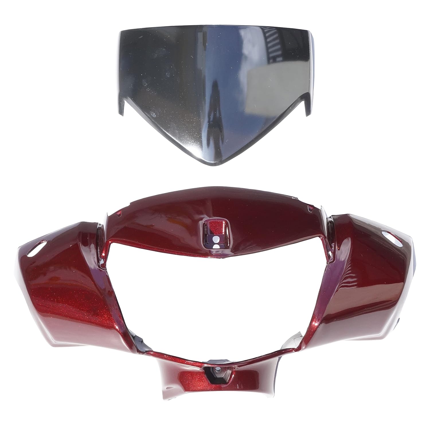 NIKAVI N1009A Head Light Visor Mask Compatible for Honda Activa 125Cc W