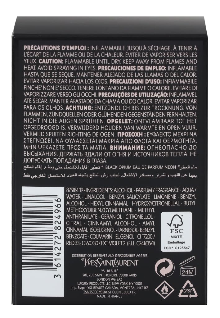 Black Opium Neon Edp 30Ml - Image 4