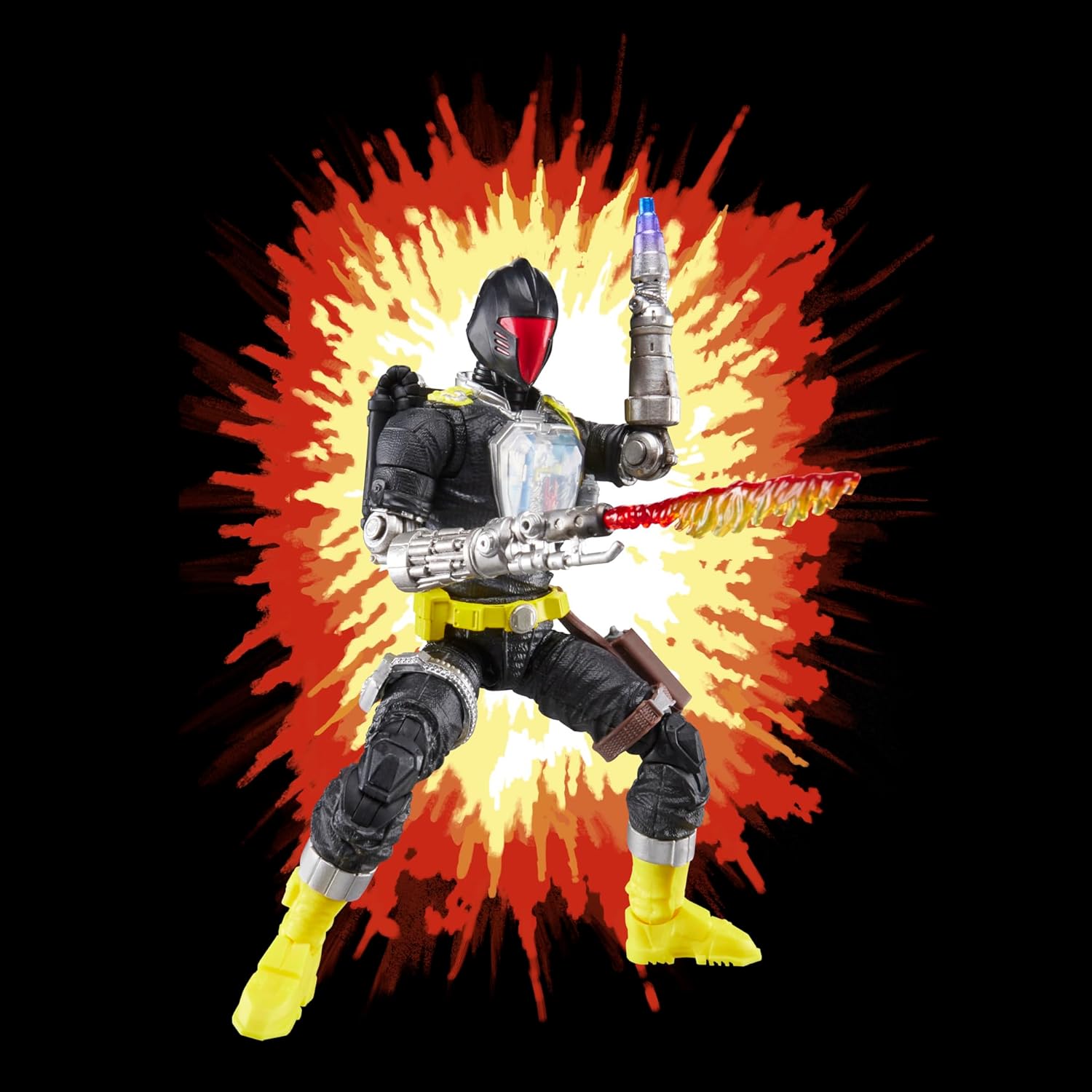 G.I. Joe Classified Series Retro Cardback B.A.T. (Battle Android Trooper), Collectible 6 Inch Action Figure with 11 Accessories