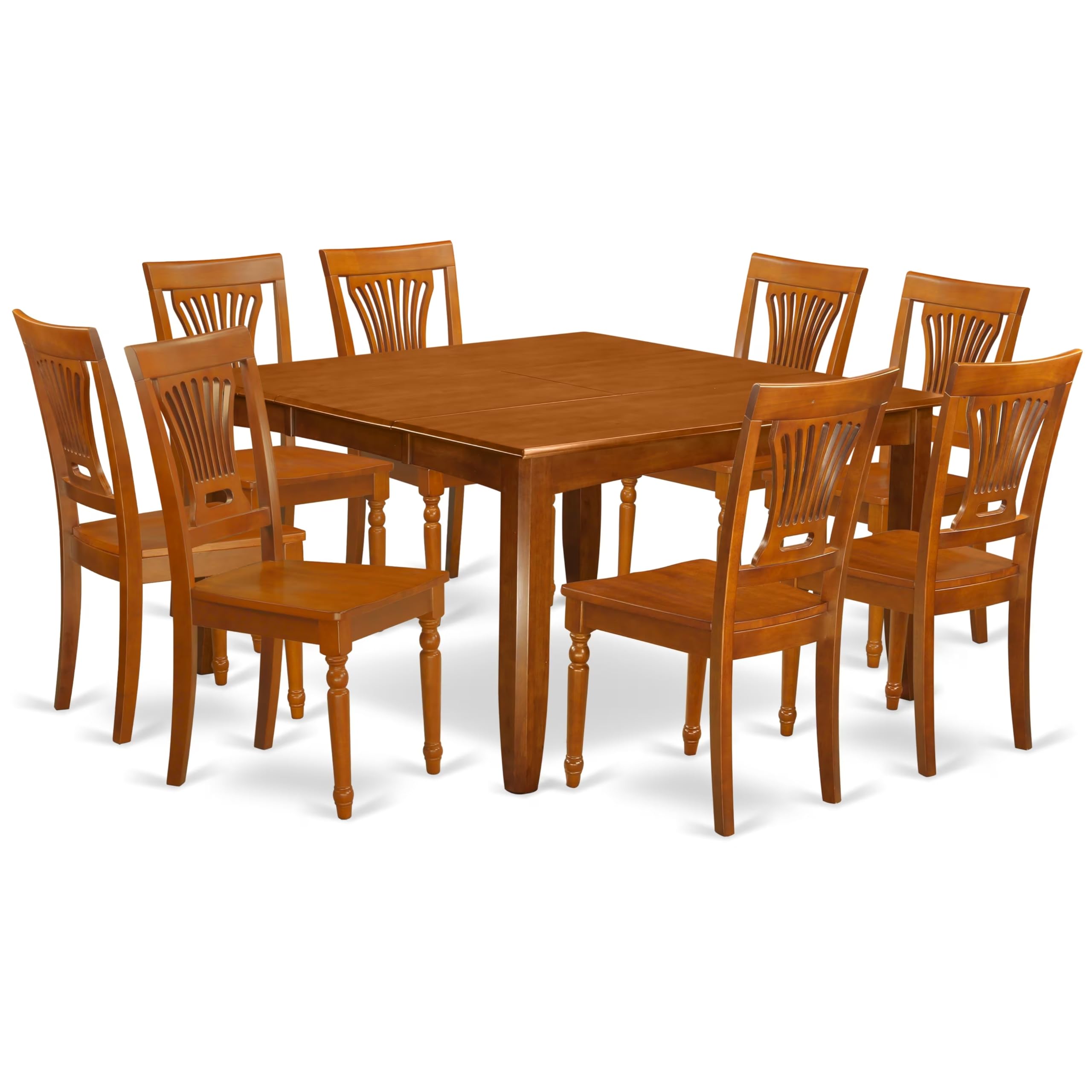 Amazon.com - East West Furniture PFPL9-SBR-W 9 Piece Kitchen