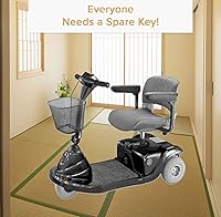 Vista 5 de AlveyTech Llave - para Drive Daytona, Daytona GT de 3 y 4 ruedas, Mini Phantom, Phoenix, Phoenix HD, Stingray, piezas de repuesto para mando