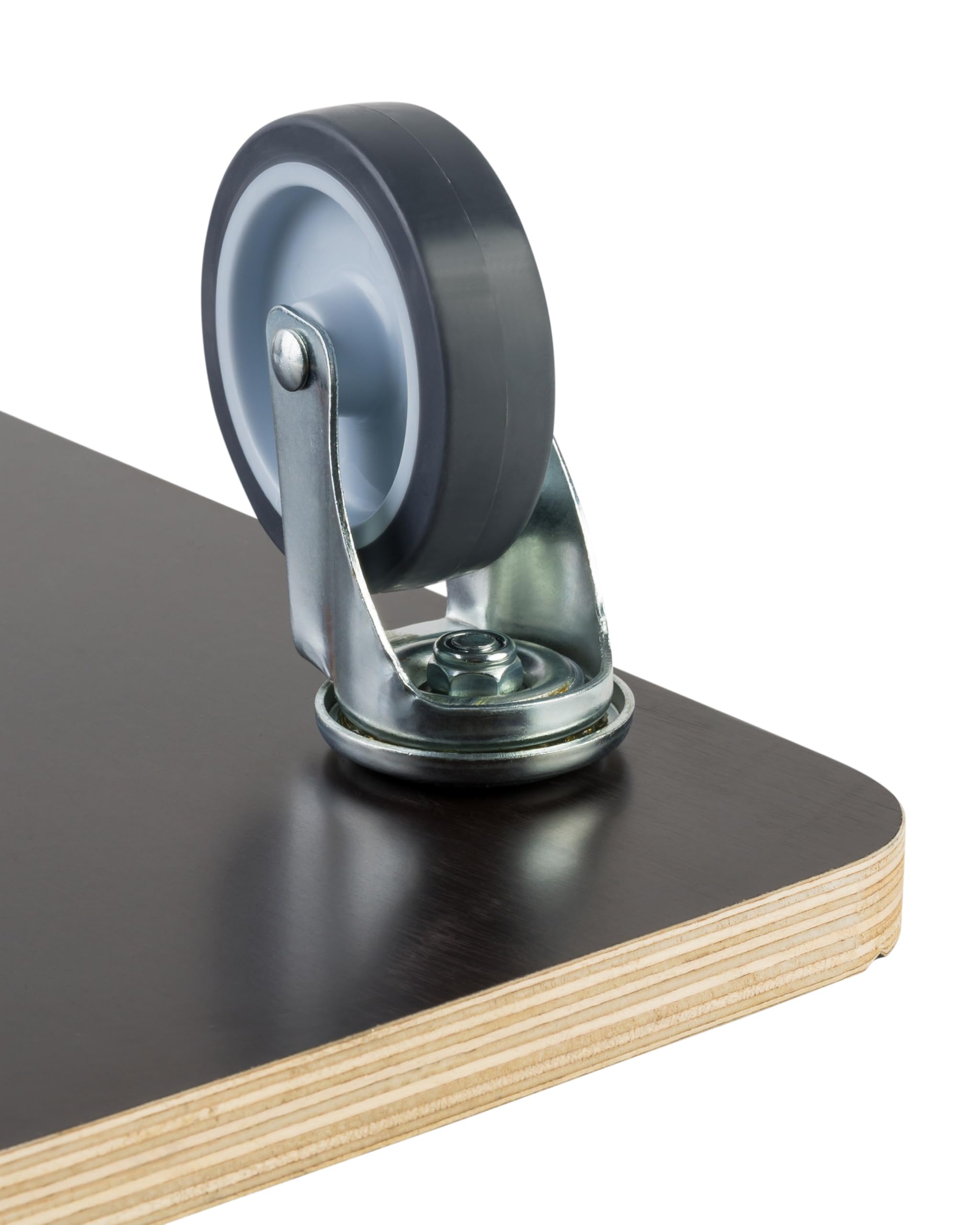 Dörner + Helmer - 300687 - Carrello Cargo con rotelle, carico 200 kg, gommini per moquette, piastrelle e parquet