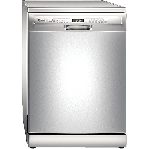 Balay 3VS5330IP Lavavajillas, 60cm, 9.5l, 13 cubiertos, Acero antihuellas