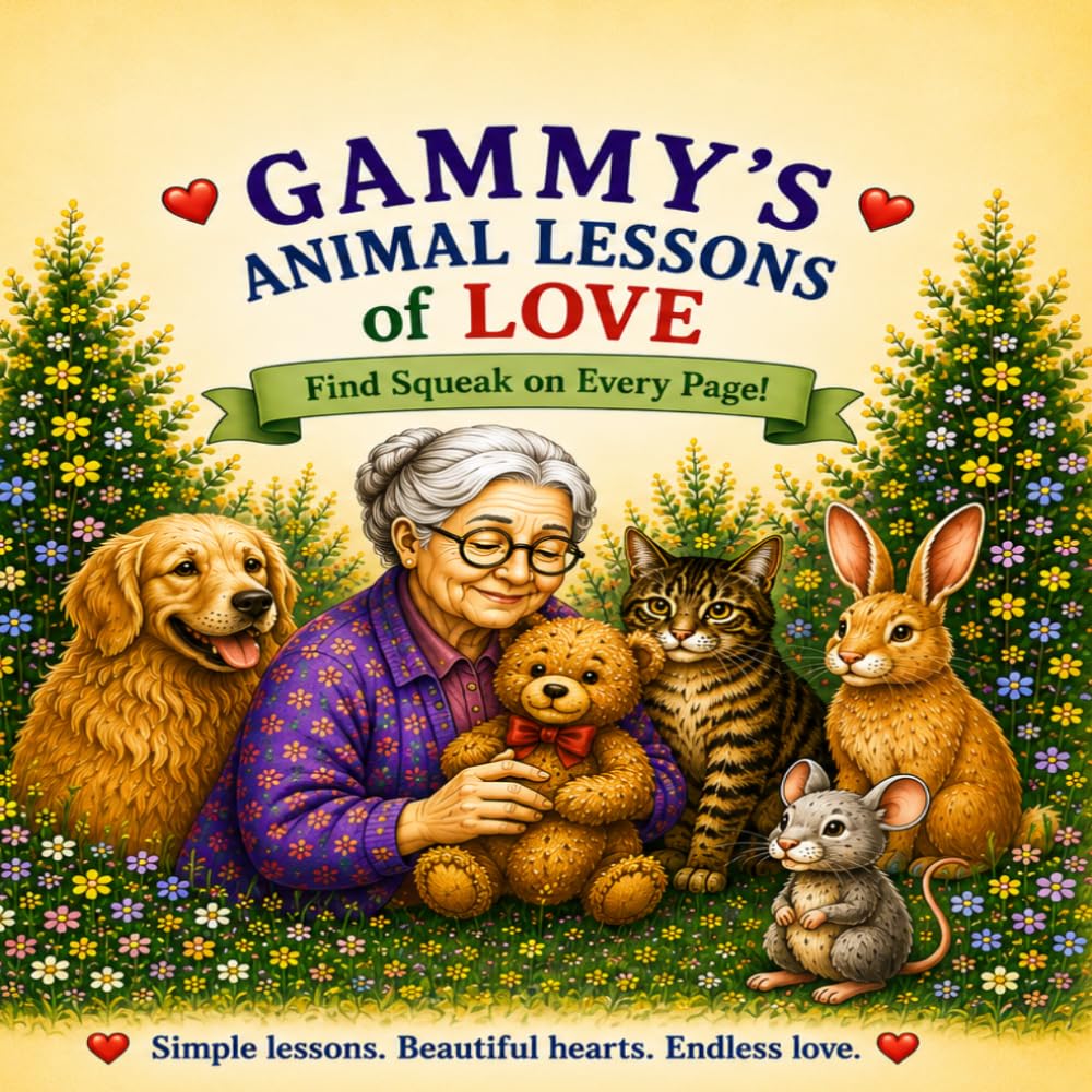 Gammy’s Animal Lessons of Love: Find Squeak too! (Gammy’s Little Adventures)