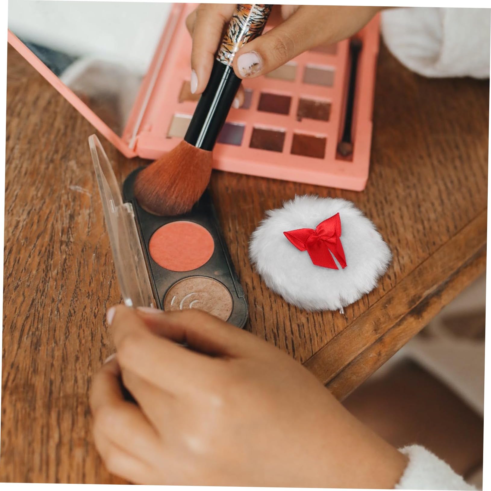 Ipetboom Makeup Powder Puff Sponge for Foundation Concealer Blusher Highlighter Cosmetics Puff Soft and Fluffy Washable