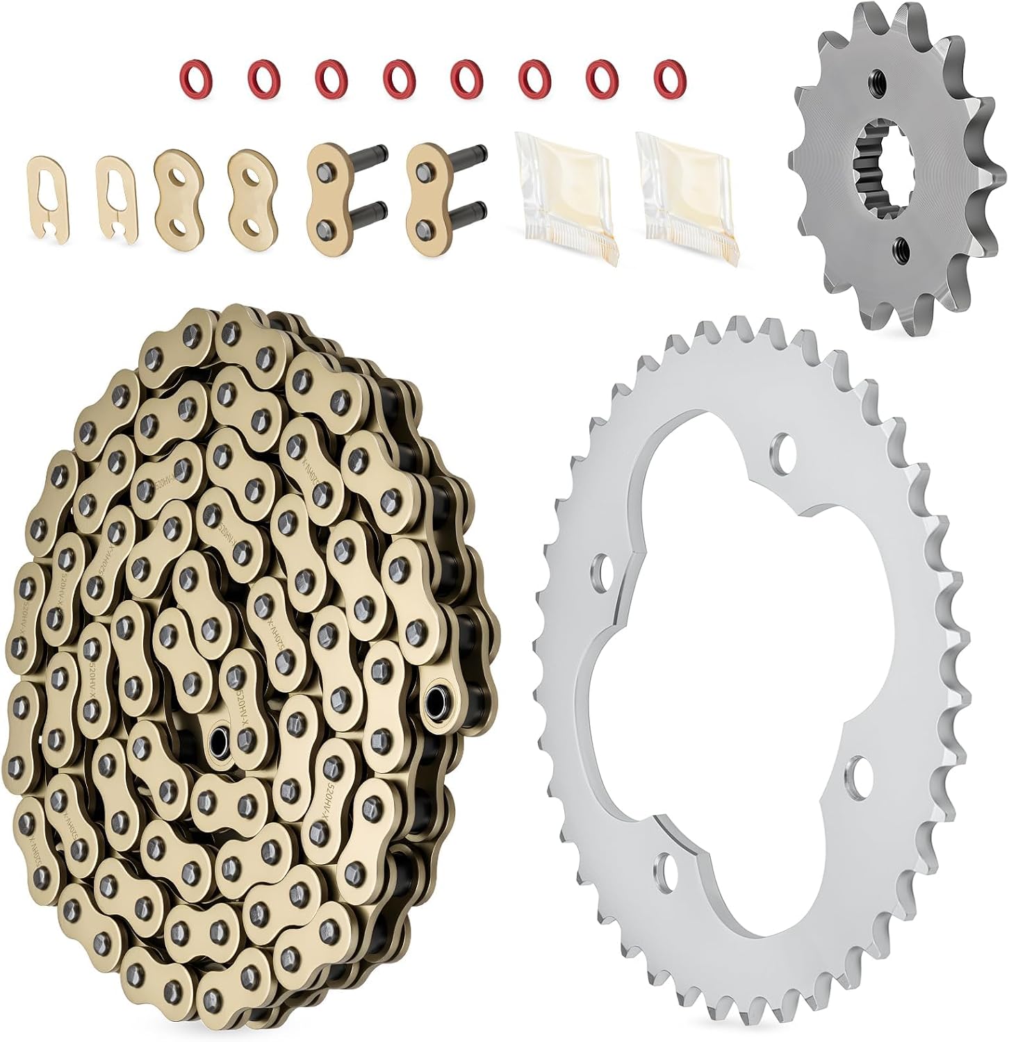 96L X-Ring Chain + Sprocket 40/14T For Suzuki QuadSport Z 400 09 12-14