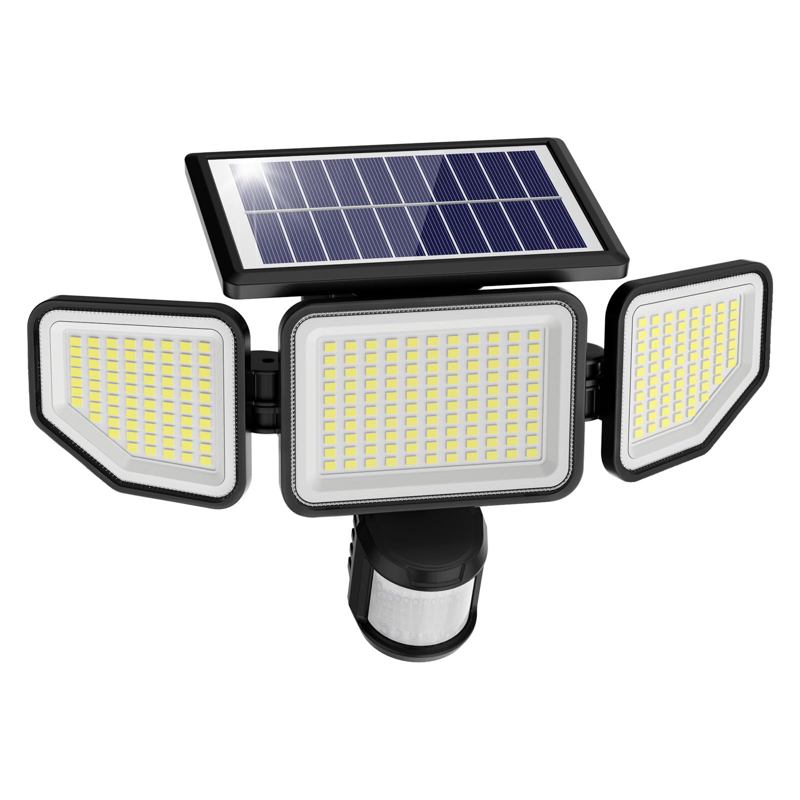 Onforu Solarlampen für Außen mit Bewegungsmelder, 3000lm led solar strahler außen,IP65 Wasserdichte solar aussenleuchte mit bewegungsmelder für Terrasse, Veranda, Garage, Hof, Straßen
