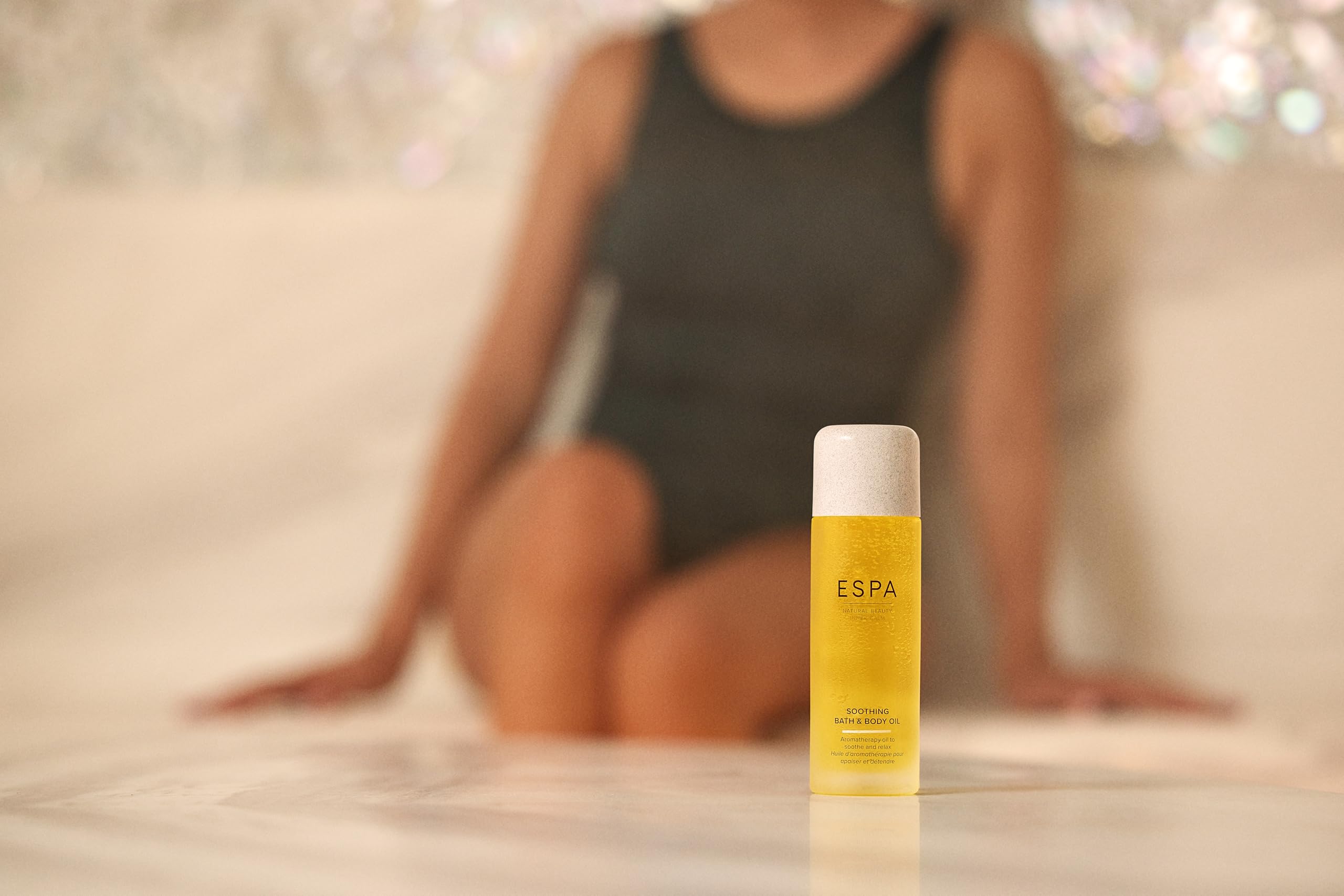 ESPA | Soothing Bath and Body Oil | 100ml | Myrrh, Rose Geranium & Frankincense