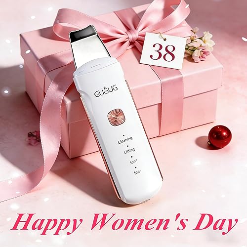 Miniatura 2 de GUGUG Skin Scrubber 4-in-1 Waterproof Facial Spatula for Deep Cleansing, Blackhead Removal Tools, Pore Cleaner for Face
