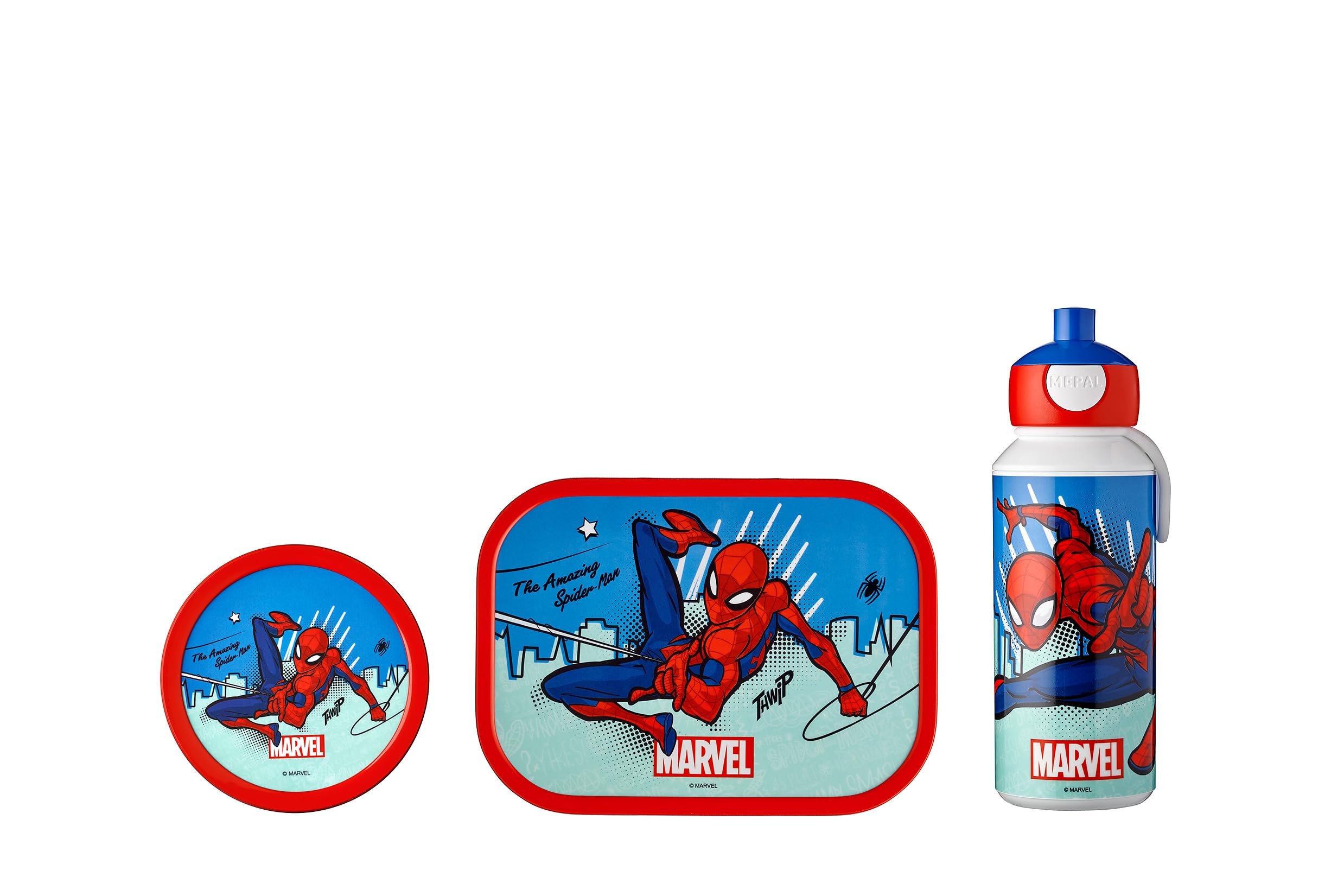 Mepal Spiderman Lunch Set Campus, Pu, Lb, Fb,