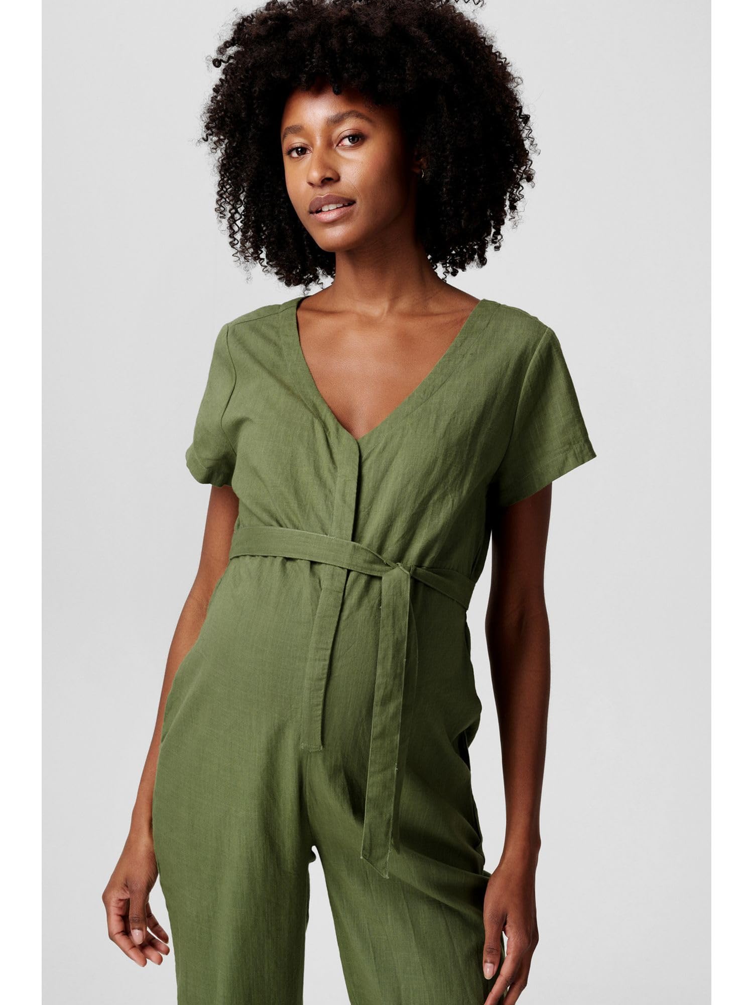 ESPRIT Maternity Damen Jumpsuit Woven Nursing Short Sleeve Overalls