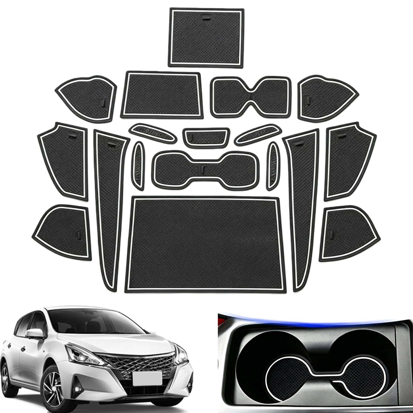 Forros de consola central Nissan Tiida 2021 para proteger tus viajes en familia
