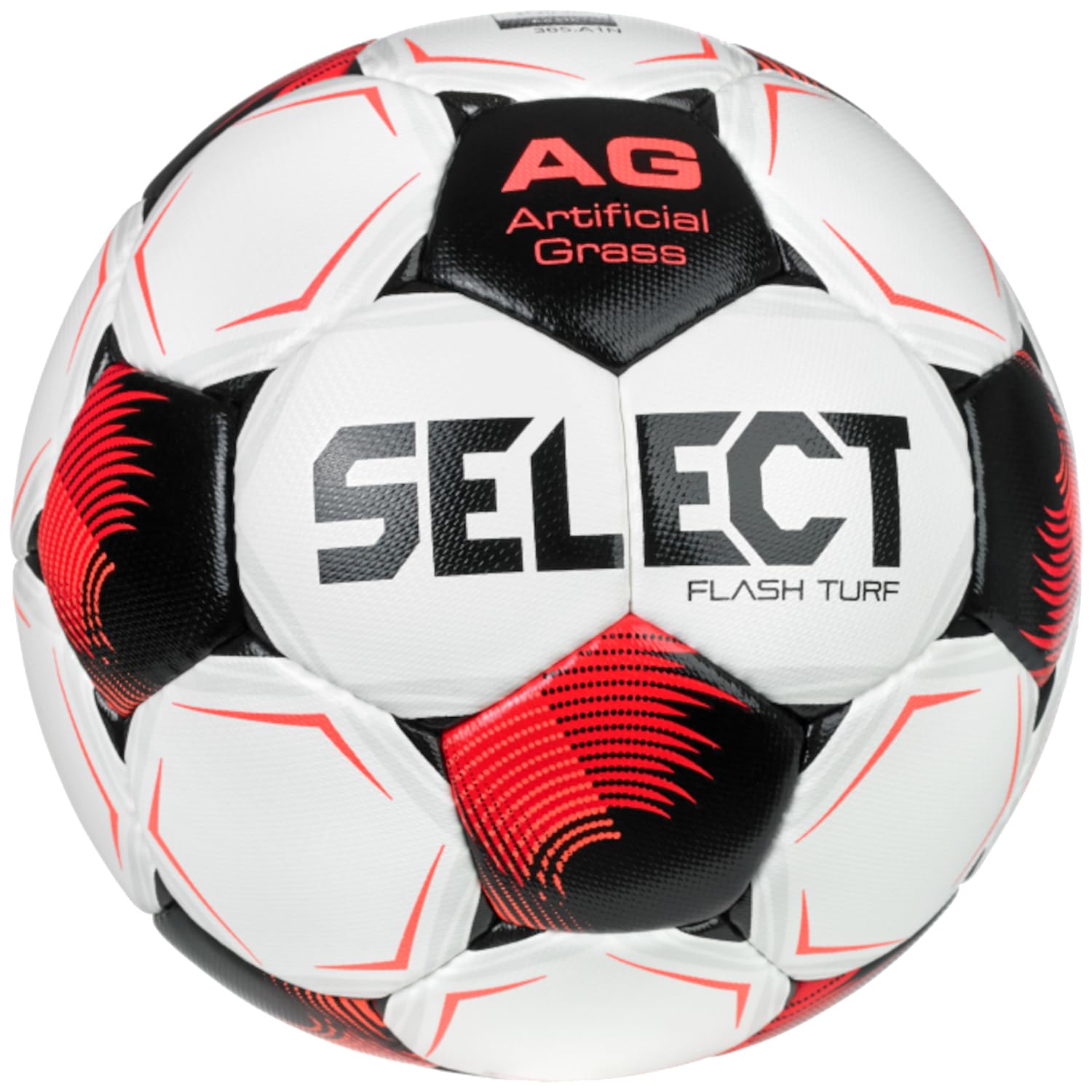 Select Flash Turf FIFA Basic V26 Ball 110056 - Palla da calcio unisex, colore: bianco, 5