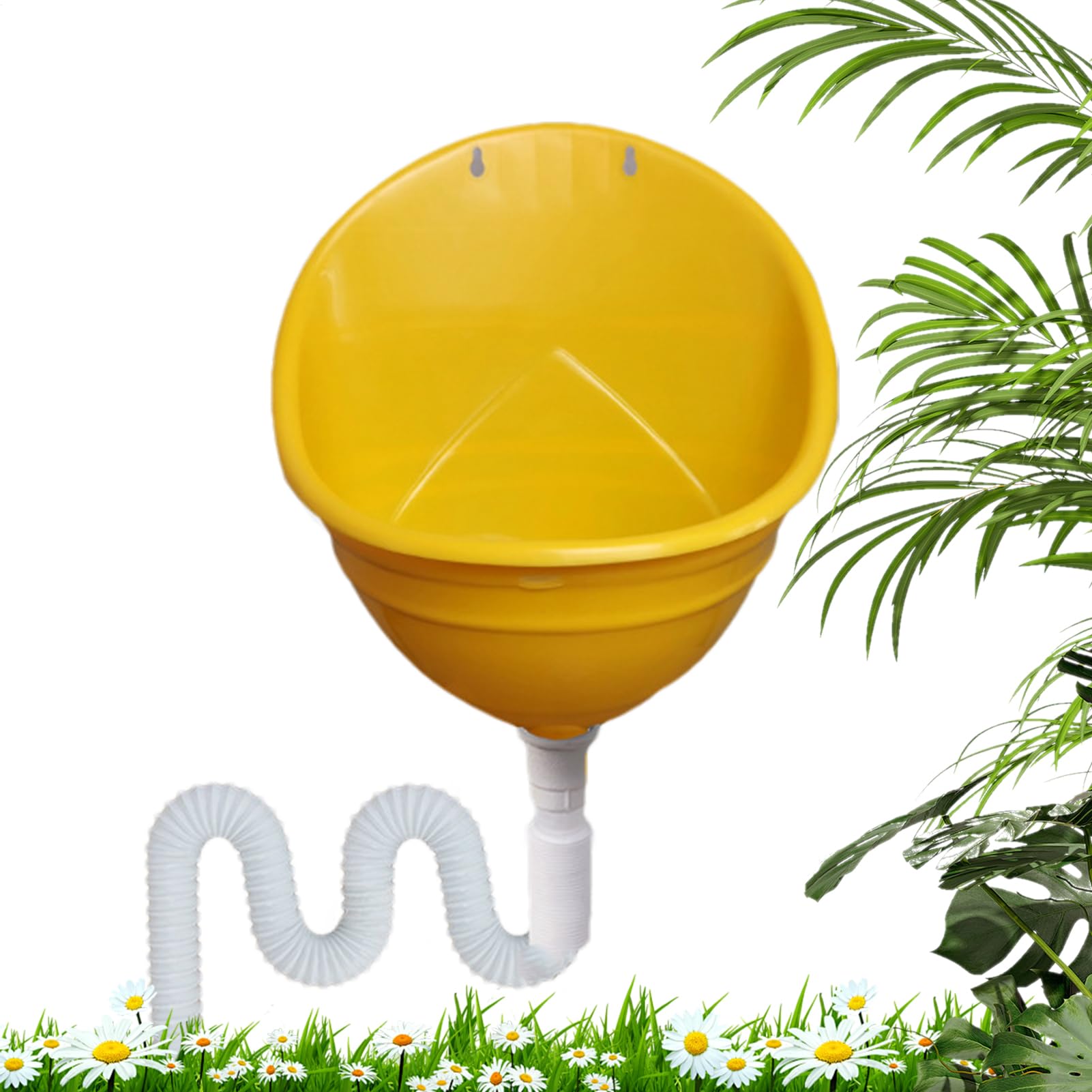Urinoir d'extérieur avec tuyau – Urinoir portable pour homme | Pratique | sans eau, montage mural, urinoirs de camping en plein air sans eau pour arrière-cour