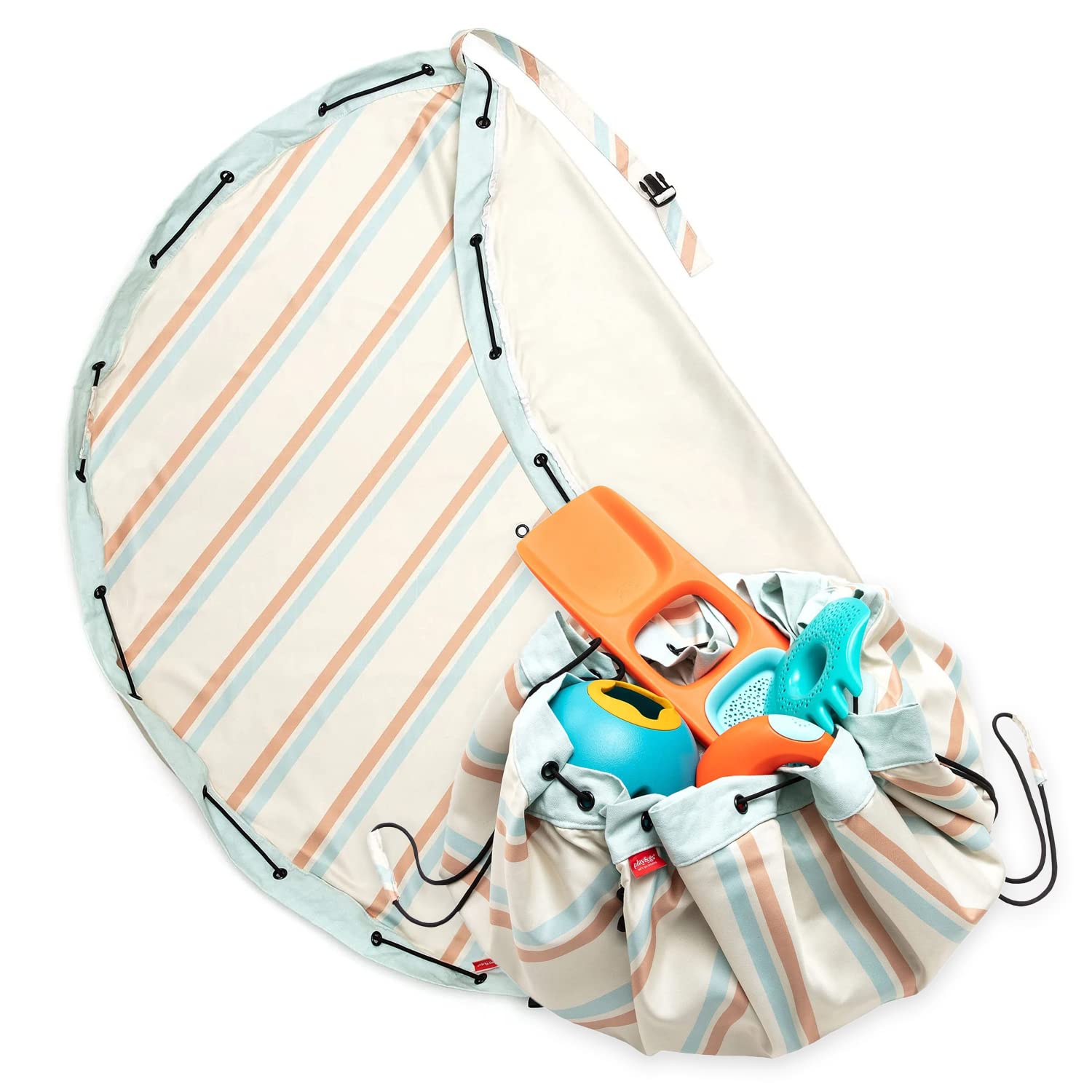 Play & Go Waterproof Drawstring Play Mat Storage Bag for Children - Kids Toy Storage Organizer - Drawstring Toy Bag - Large 55