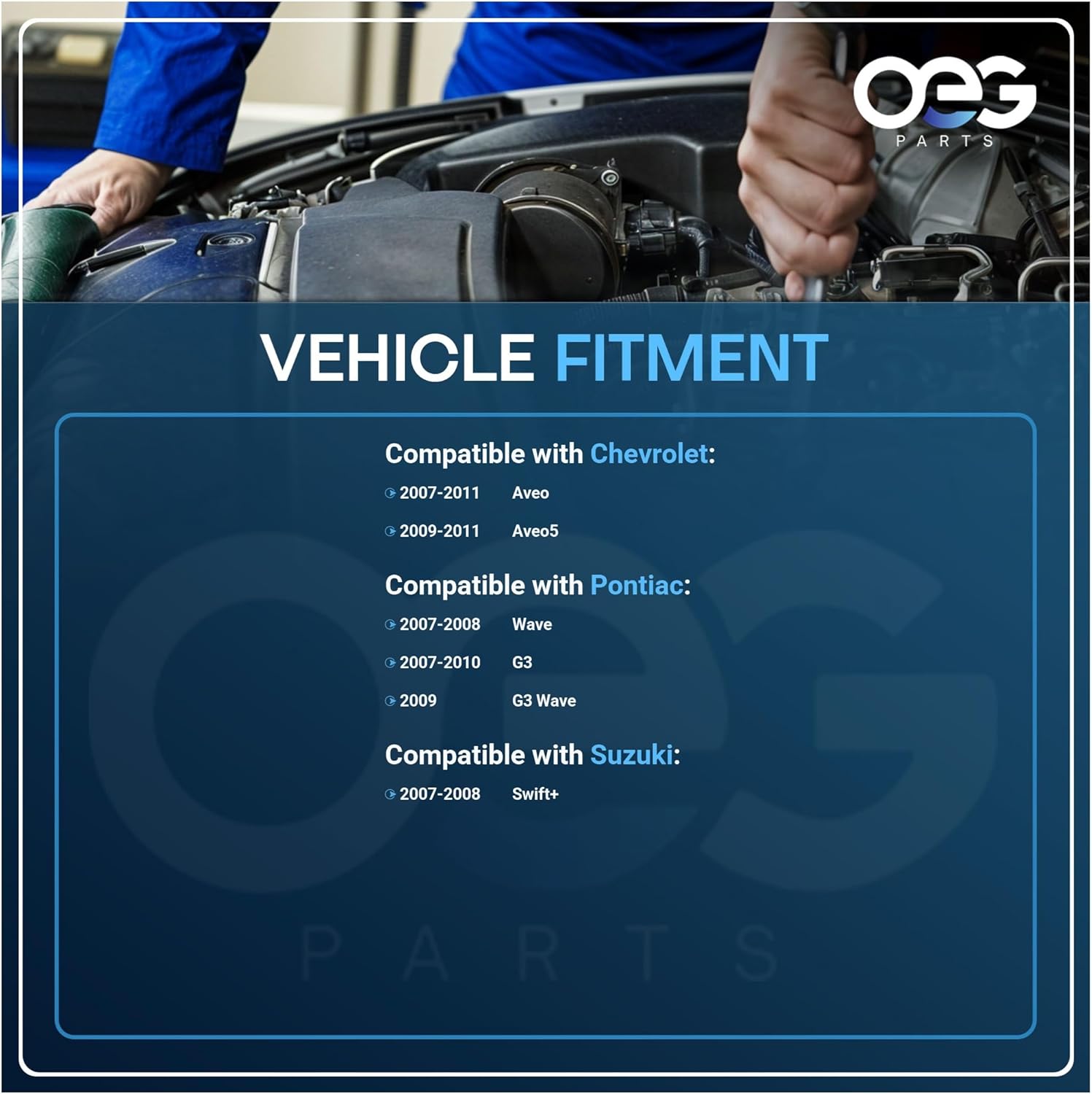 New Front Windshield Wiper Motor Compatible with Chevrolet Aveo, Compatible with Pontiac G3, Compatible with Suzuki Swift+ 2007 2008 40-10021 96648776 96652102 PICWPM10021 4010021