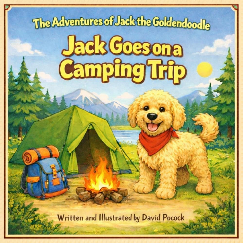 Jack Goes on a Camping Trip: The Adventures of jack the Goldendoodle