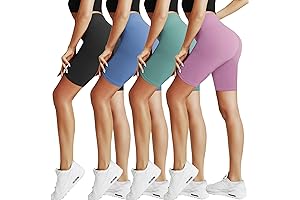 4 Pack Biker Shorts for Women - Experience Unleashed Comfort