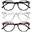 GIBLOGO Reading Glasses for Women/Men - Blue Light Blocking - 2.5 Diopters - Unisex - A3 3 Pack