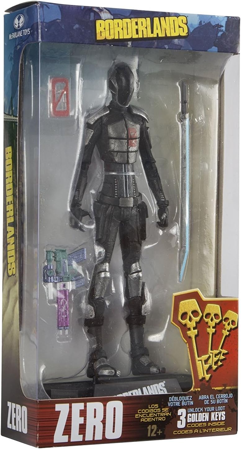 McFarlane Toys Borderlands Zer0 Collectible Action Figure