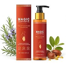 Magic Luxury Body Firming Oil for Dry Skin,Relaxing Aromatherapy Massage Oil,Hydrating Body Moisturizer for Abdomen,Thighs,Buttocks,Silky Smooth Skin,3.38fl oz