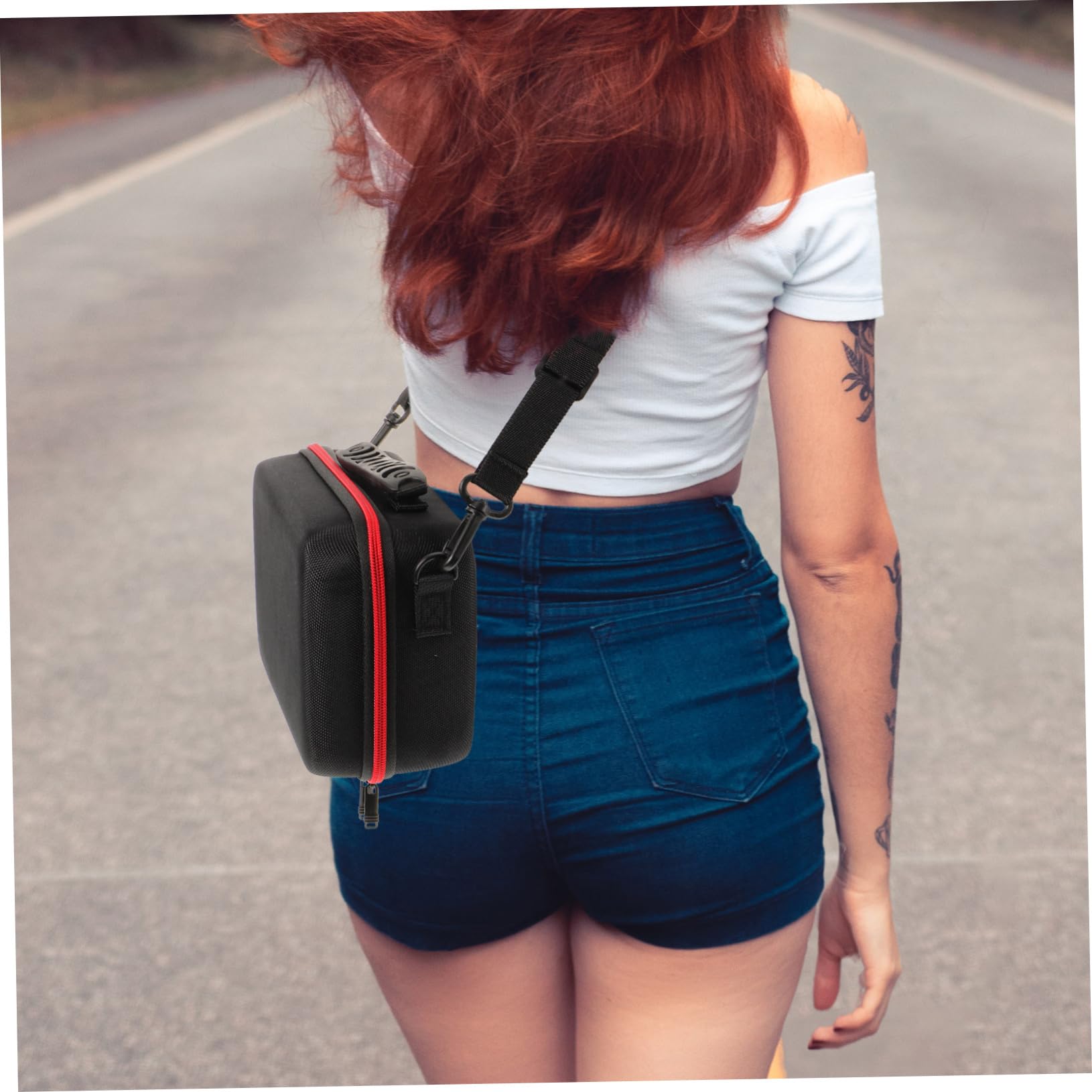 jojofuny Sacchetto Di Immagazzinaggio Digitale Sacchetto Della Macchina Fotografica Borsa Fotografica Esterna Per Lo Zaino Custodia Rigida Con Schiuma Piccola Fotocamera Borse Custodia Per