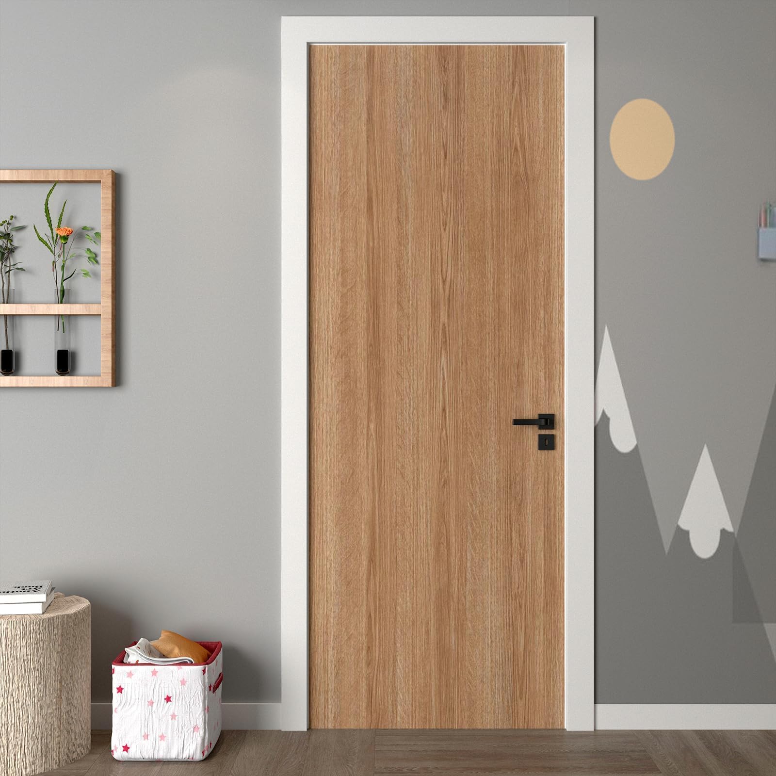Decotalk Tapety i bordiura samoprzylepna, winylowa, 7,6 x 600 cm, dekoracyjna bordiura do domu, kuchni, łazienki i salonu, PCW