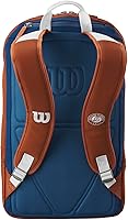 Vista 2 de WILSON Roland-Garros Super Tour Tennis Racket Bags - Clay/White/Navy