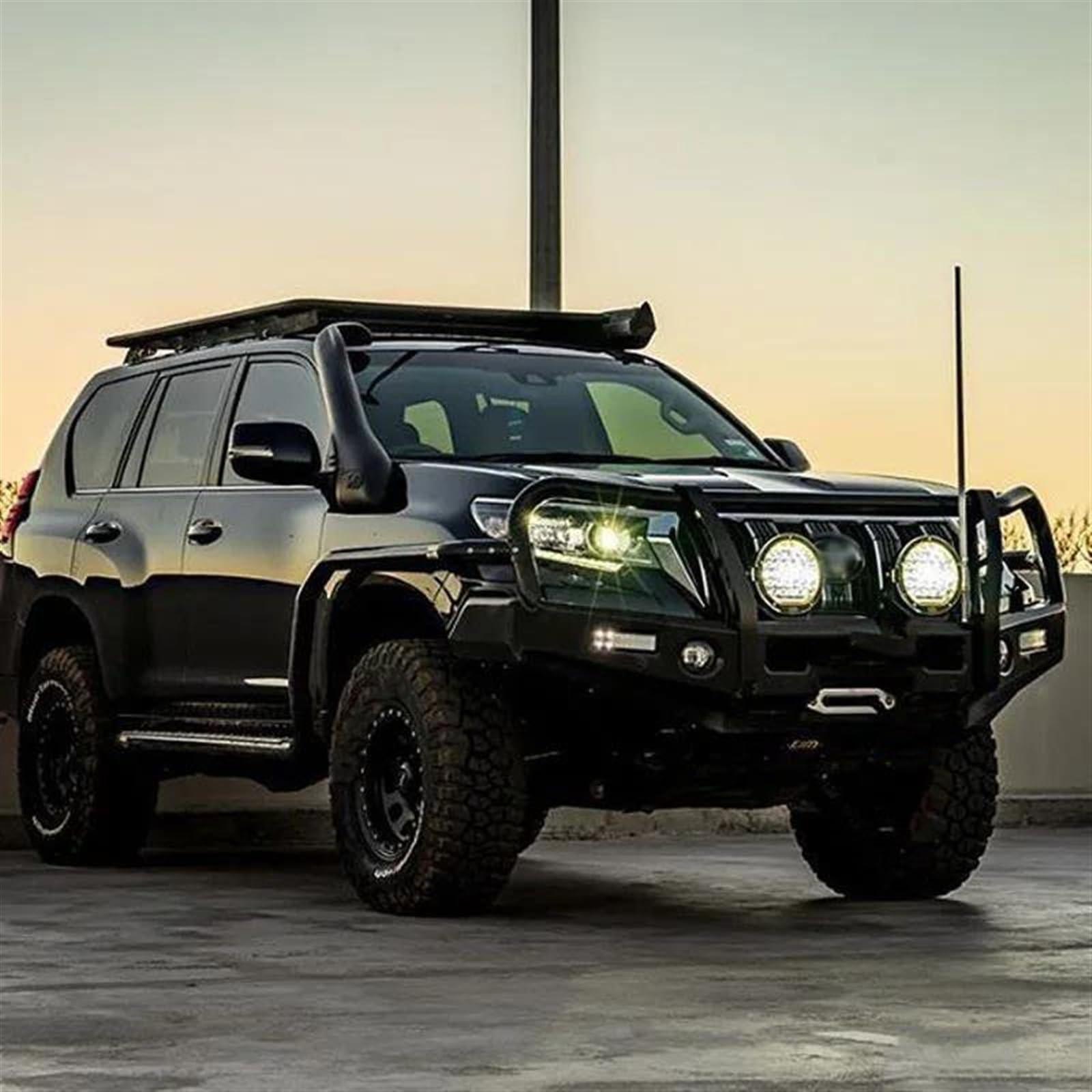 Distanziale per Ruote Compatibile con Toyota per Land per Cruiser per Prado 120 150 Adattatore Distanziale Ruota in Alluminio per Auto PCD: 6x139,7 CB: Distanziali Ruota Auto 106,2 Mm 35 Mm