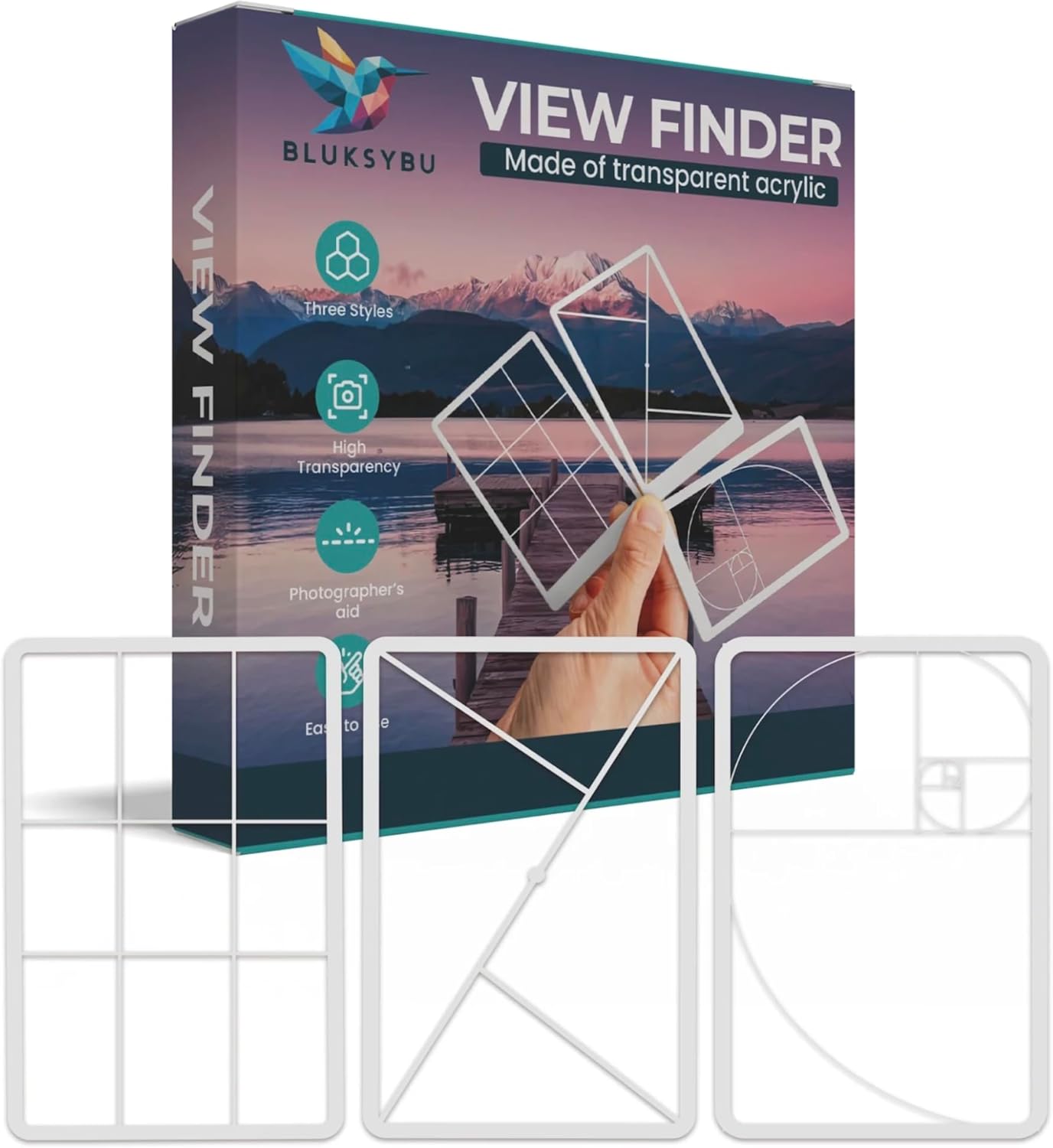 Fibonacci View Finder for Artists